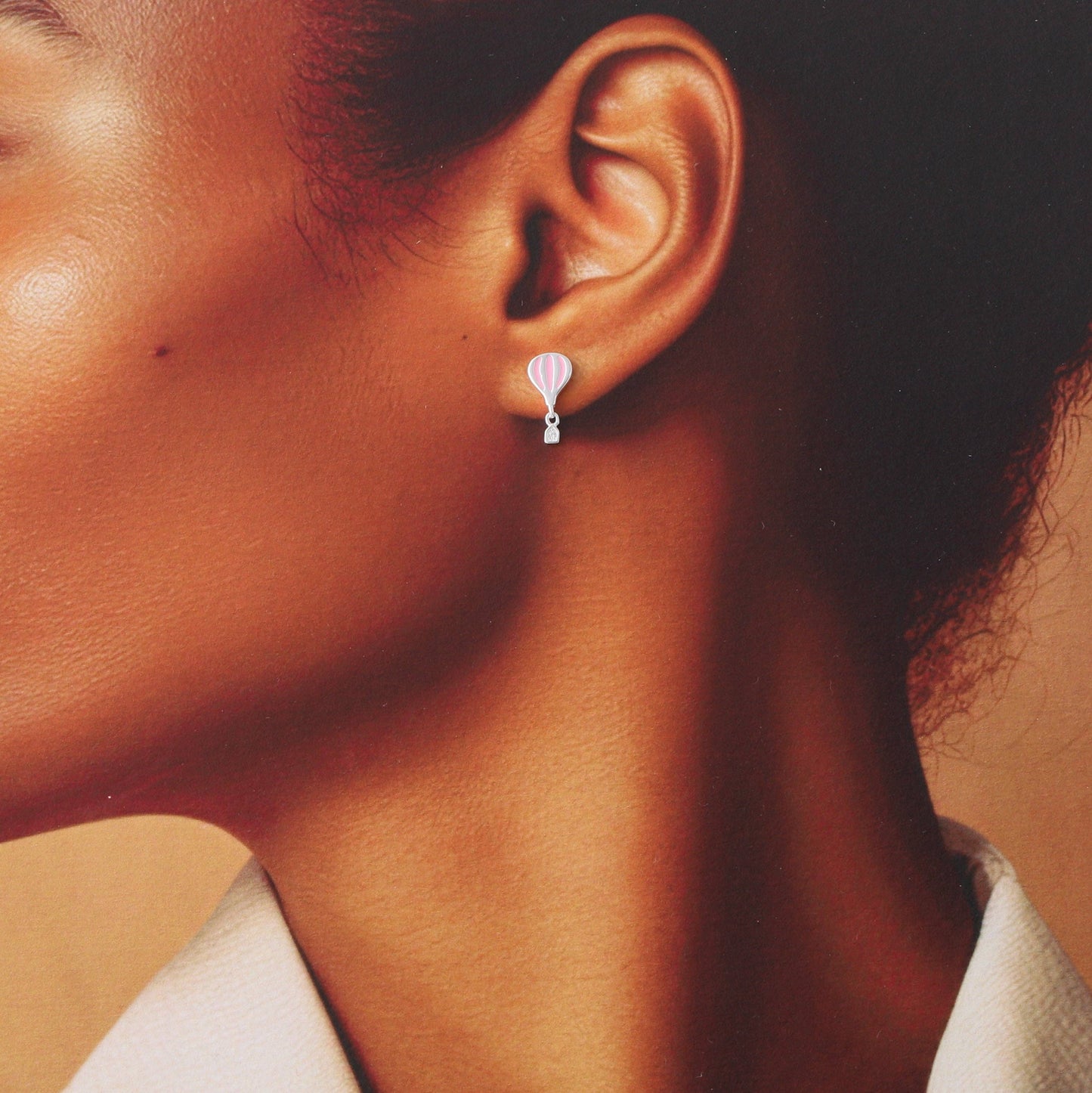 THE DREAMER Hot Air Balloon Earrings