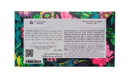 Sweet Nectar, Milk Chocolate Bar With Wafer Pieces, Vanilla