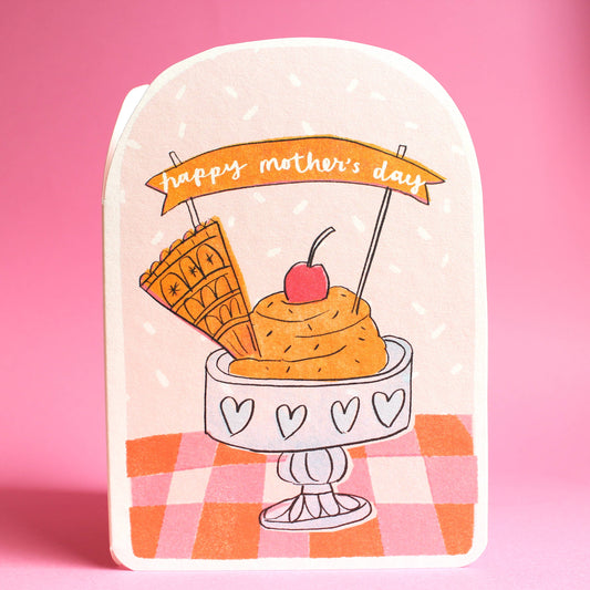 Happy Mothers Day Dessert Card