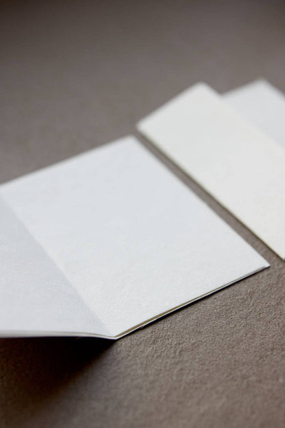 Hand Marbled Greeting Card - Die Cut Heart Pink Marble