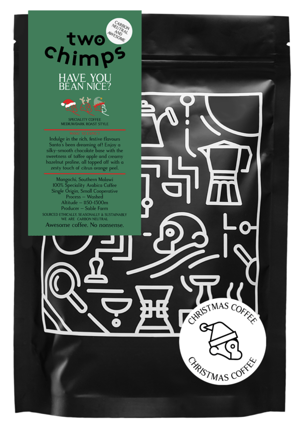 Two Chimps Specialty Coffee - Have You Bean Nice? Christmas Coffee