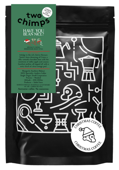 Two Chimps Specialty Coffee - Have You Bean Nice? Christmas Coffee