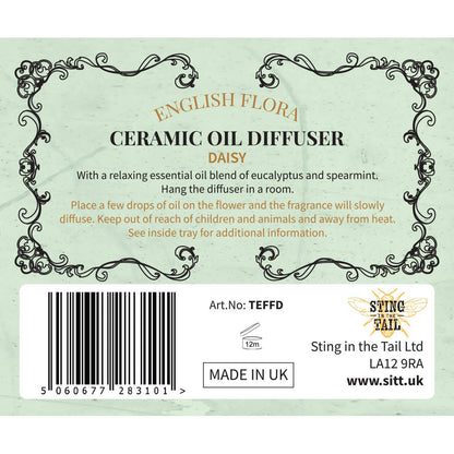 Daisy Oil Diffuser - English Flora