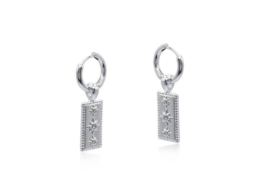 Sirens Charms Huggie Earrings