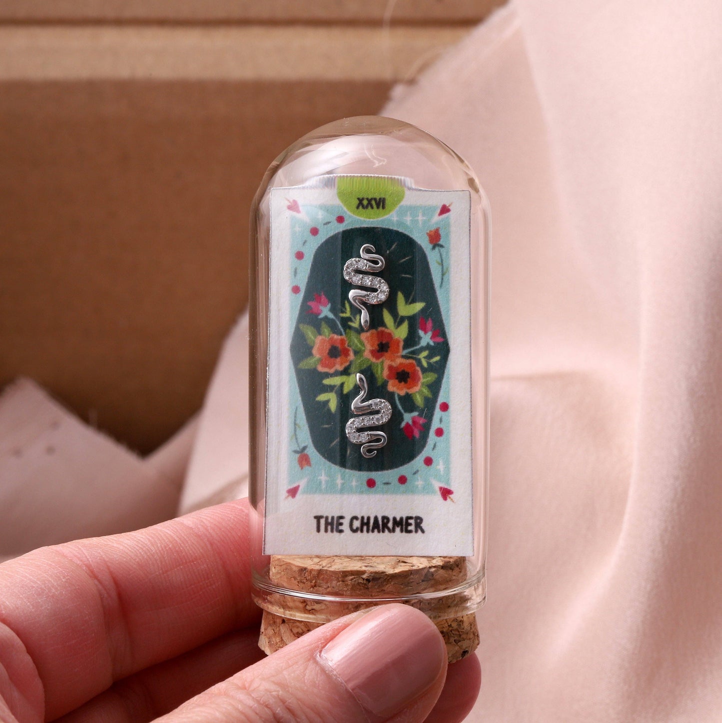 THE CHARMER Snake earrings