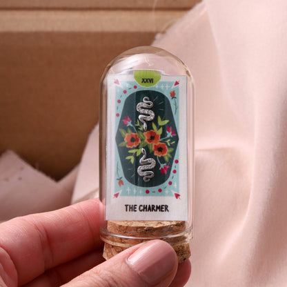 THE CHARMER Snake earrings