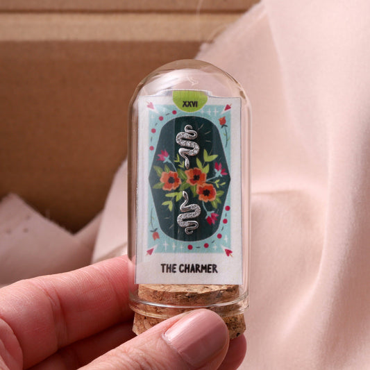 THE CHARMER Snake earrings