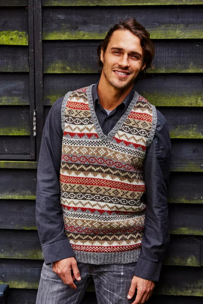 Men's Fairisle Tank Top