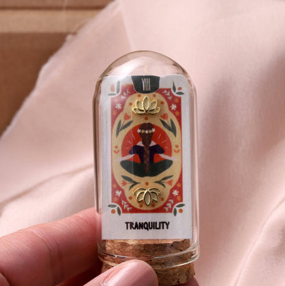 TRANQUILITY Lotus flower earrings