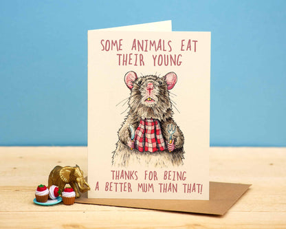 Tasty Young Card - Mother's Day Card