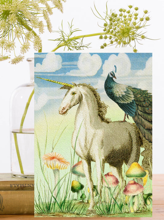 RS229P ~ Whimsical Blank Greeting Card