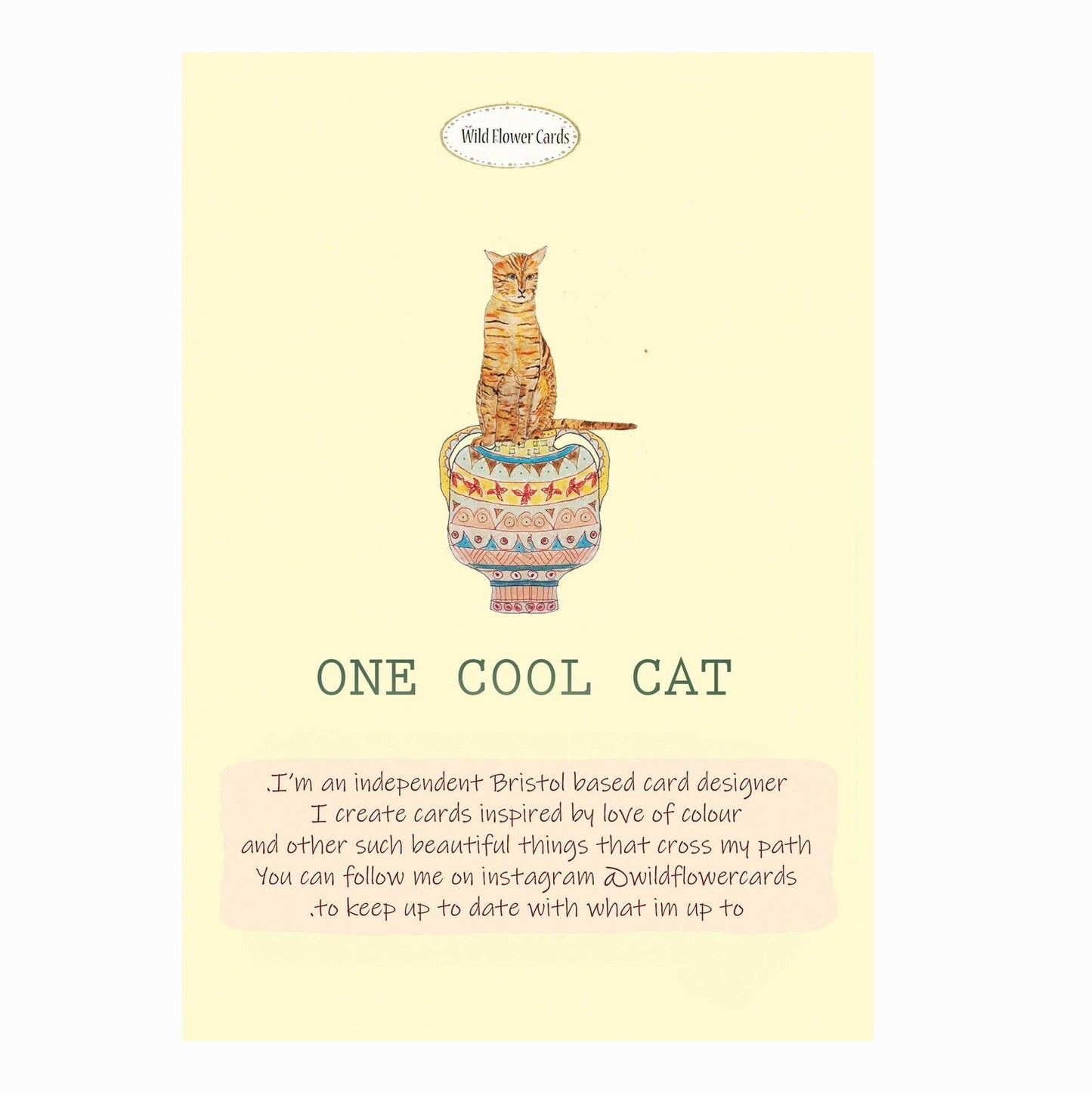 One Cool Cat Card