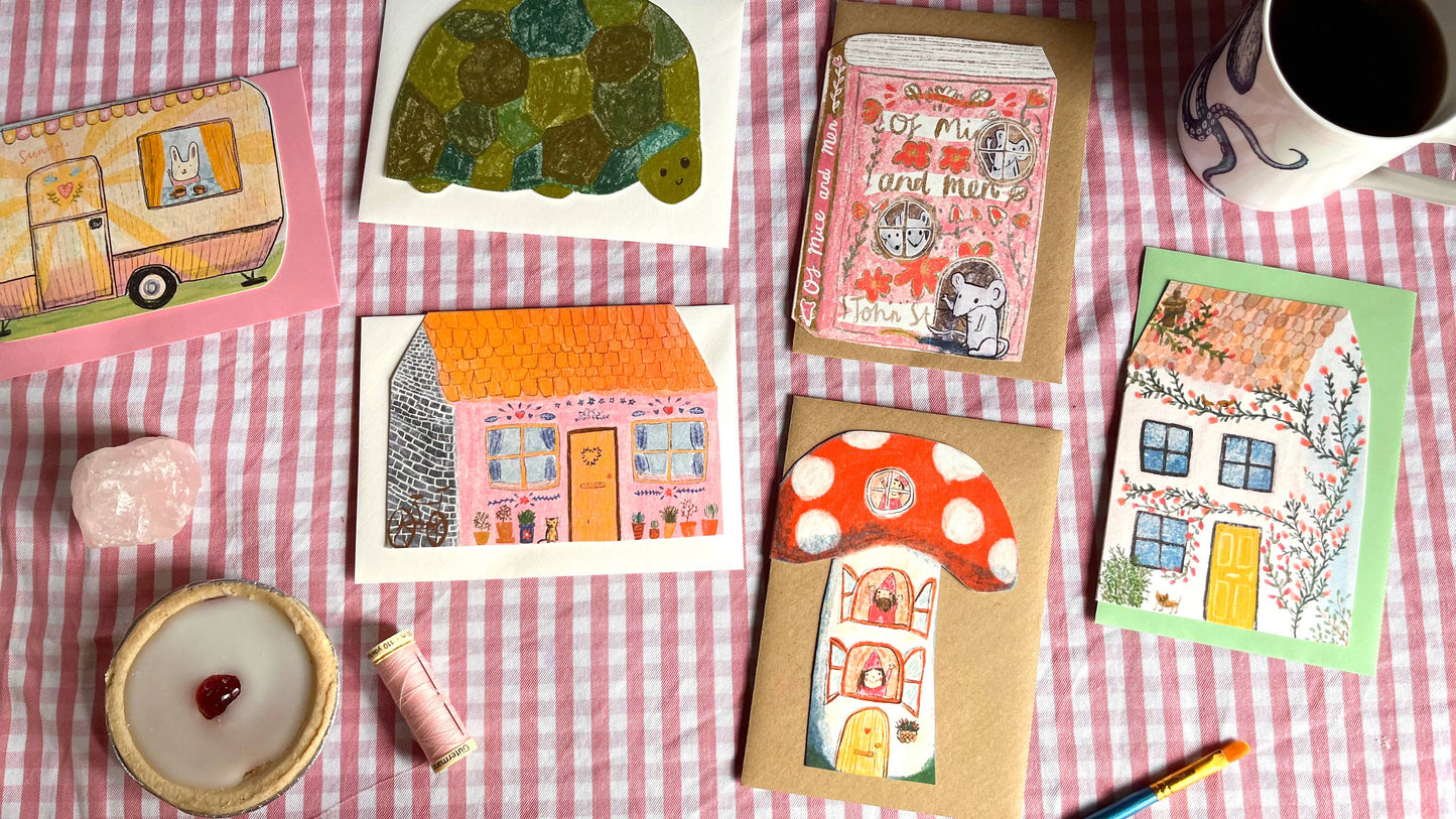 Toadstool Dream Home Card