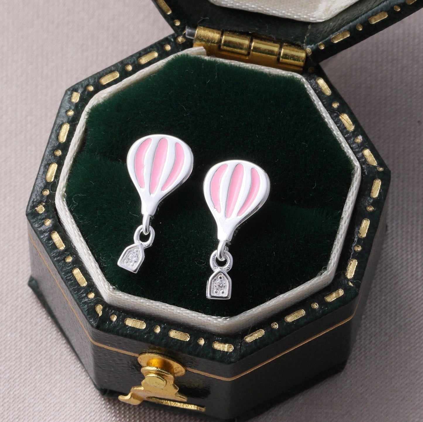 THE DREAMER Hot Air Balloon Earrings