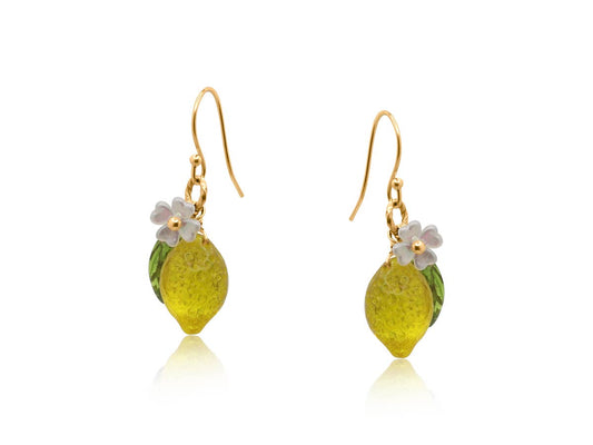 Santorini Lemon Drop Earrings