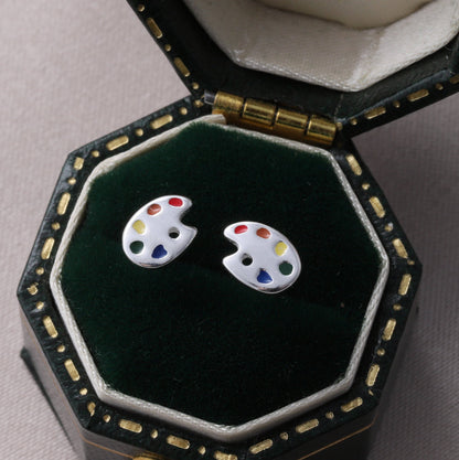 THE ARTIST Painter Palette Earrings
