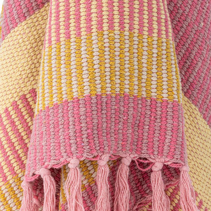 Isnel Recycled Throw - Pink
