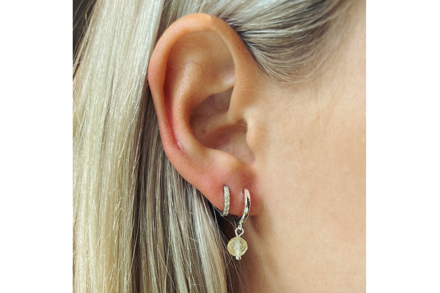 Enchant Labradorite & Silver Earings
