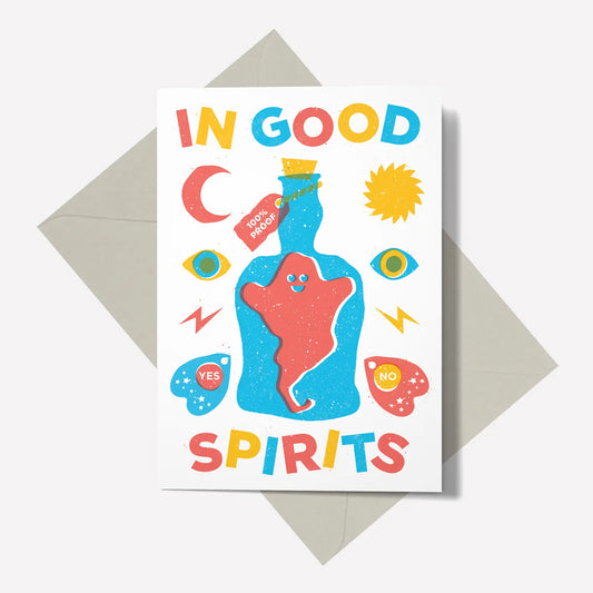 In Good Spirits Greeting Card