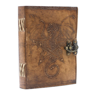 Leather Notebook - Dragon