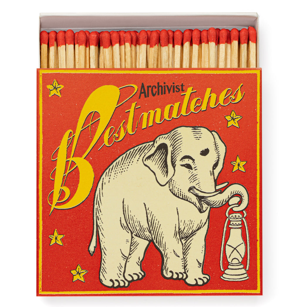 Archivist 'Elephant ' Decorative Matches
