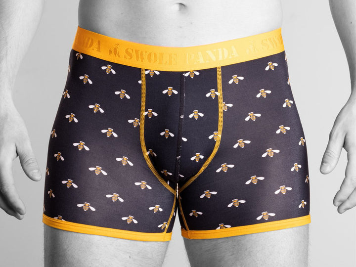 Swole Panda - Bumblebee Bamboo Boxers