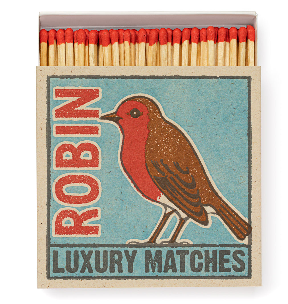 Archivist 'The Robin' Decorative Matches