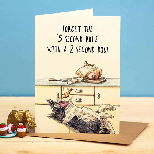Five Second Rule Card - Everyday Card