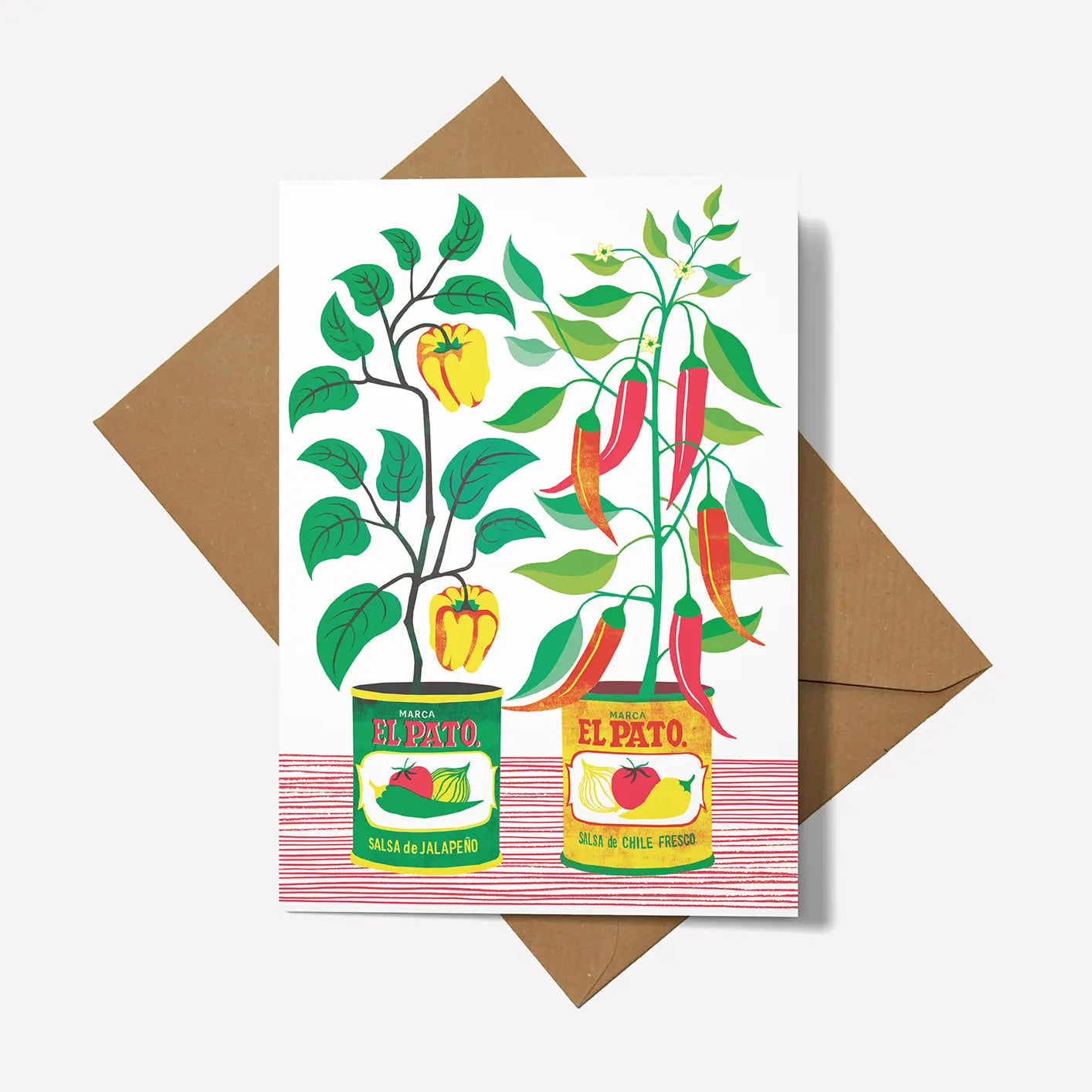 Chilli Pepper Greeting Card