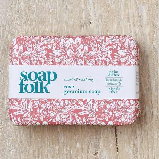 Rose Geranium Soap Bar