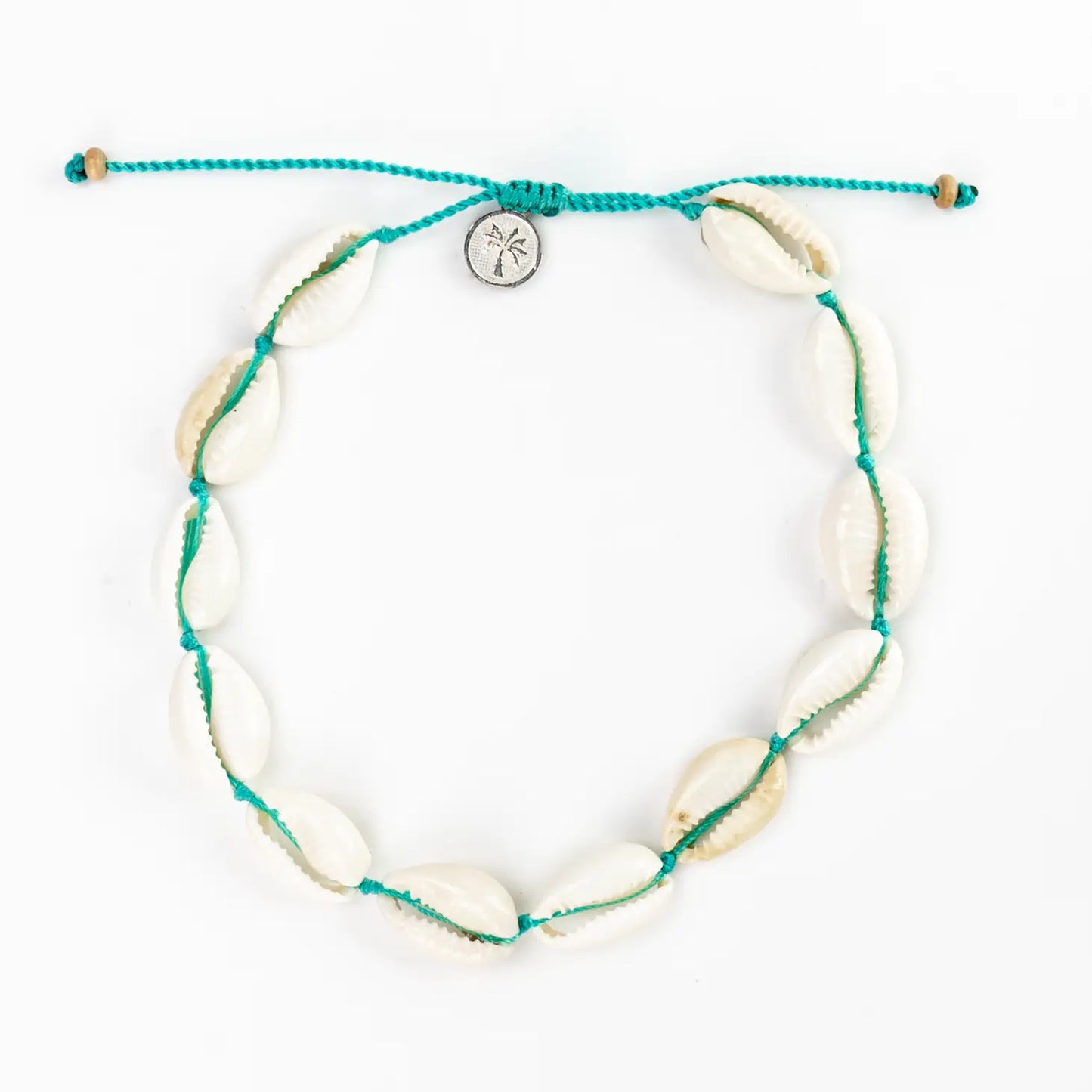 Shell Anklet - Turquoise