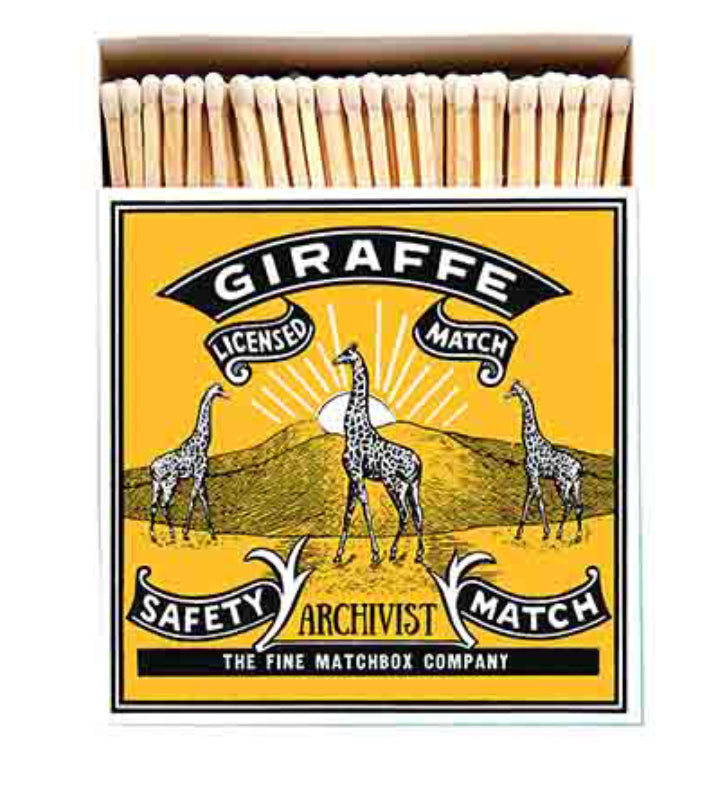 Archivist 'Giraffe' Decorative Matches