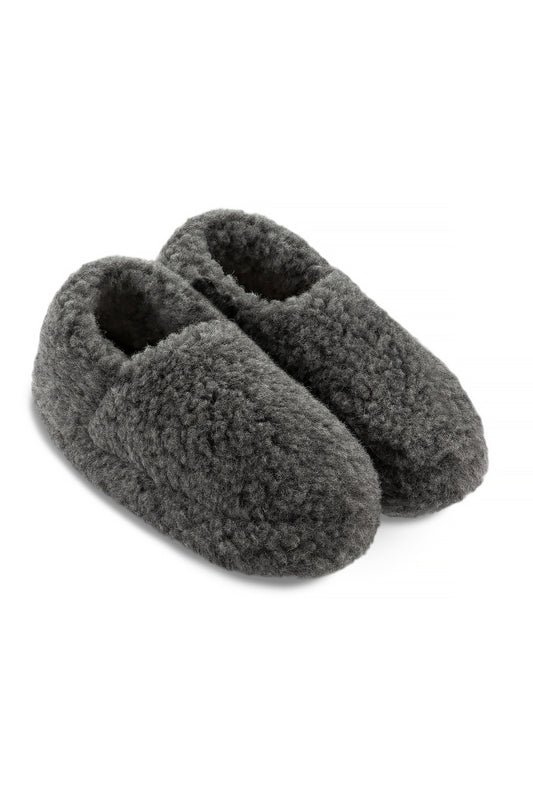 Yoko Wool Slippers - One Tone Graphite