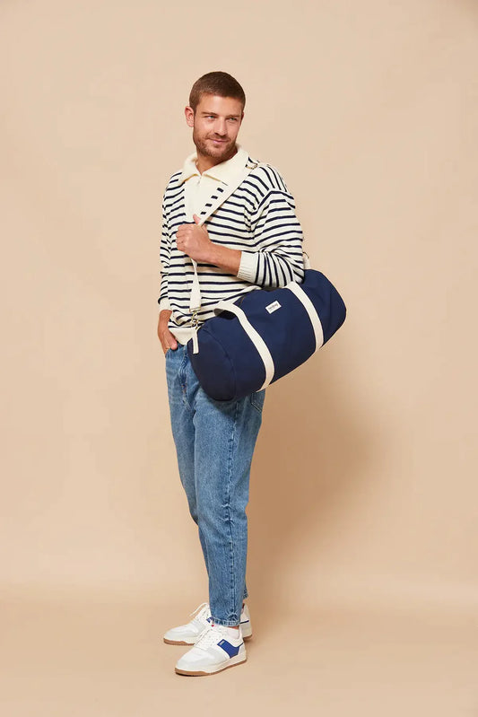 The Simon Duffel Bag - Navy Blue