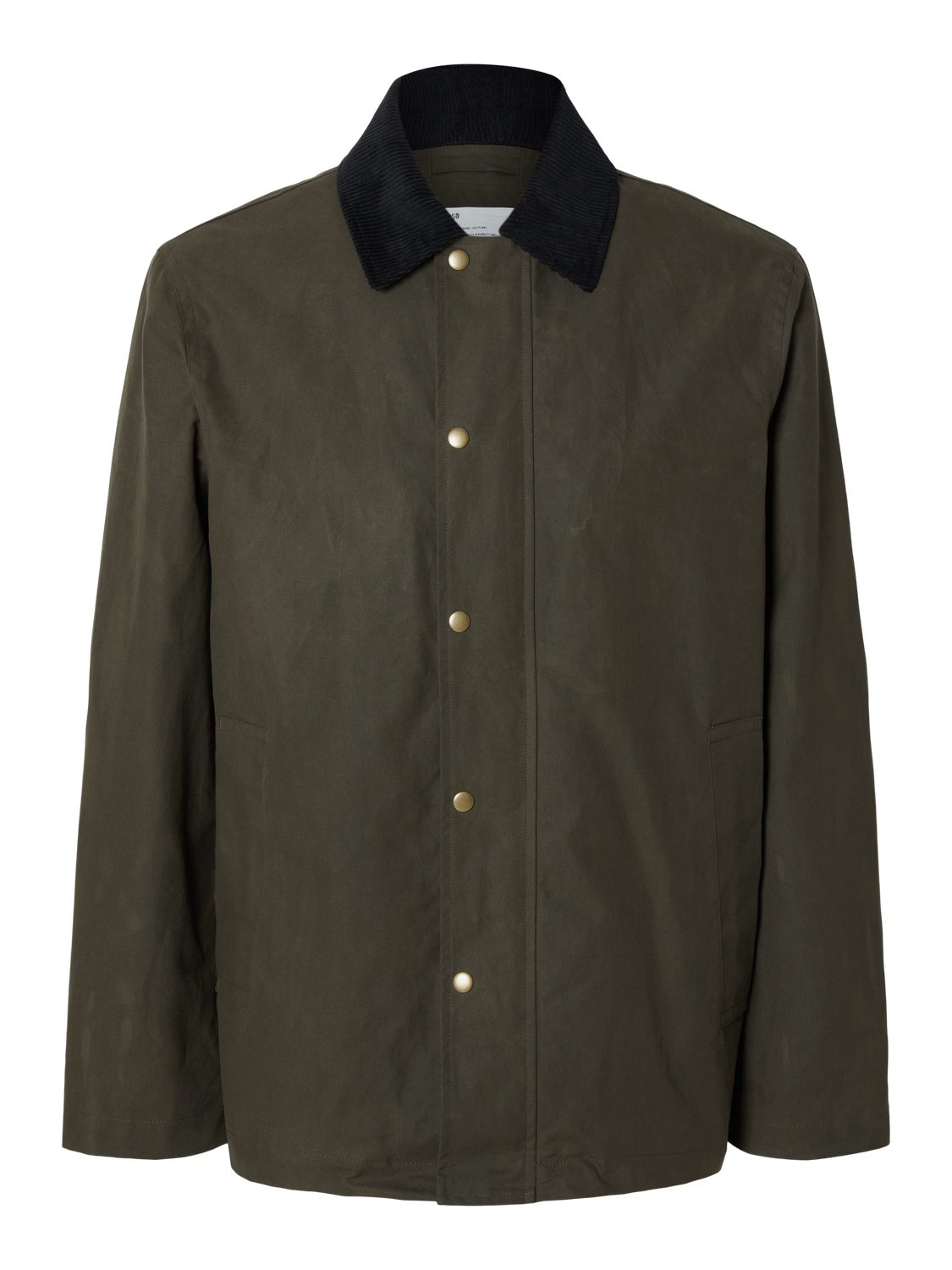 Selected Homme Waxed Cotton Jacket