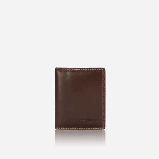 Slim Bifold Card Holder by Jekyll & Hide - Mocha