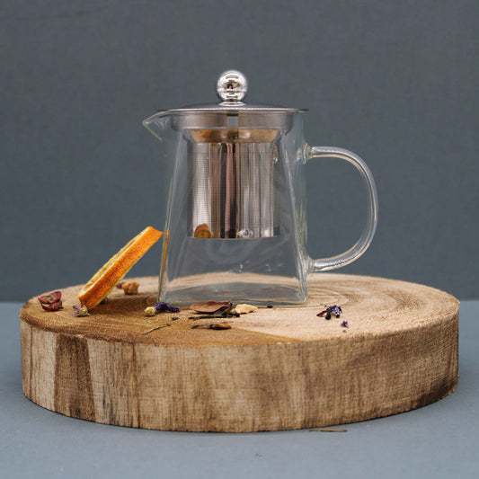 Small Glass Infuser Teapot