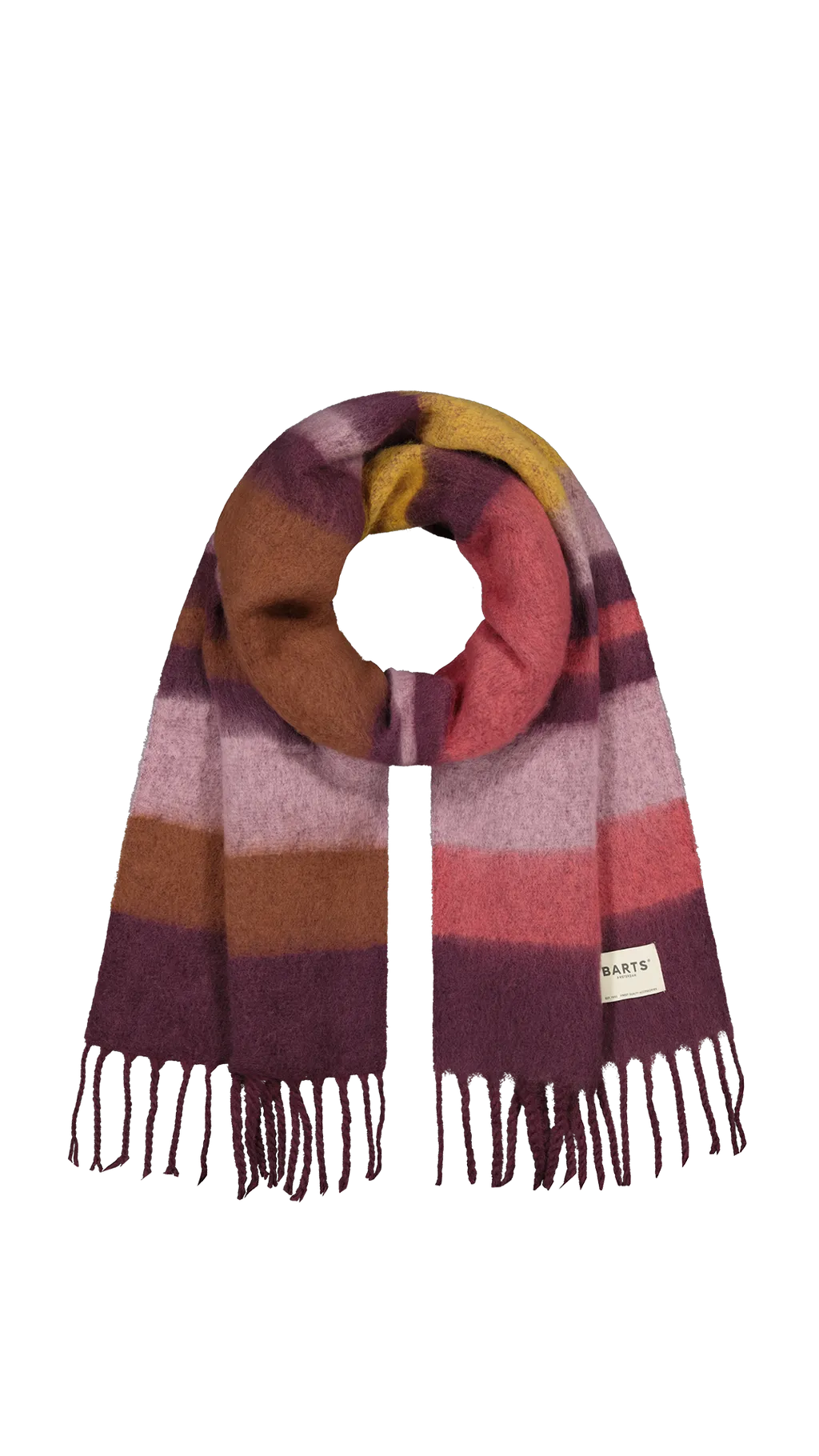 Eluzabeth Scarf Aubergine by Barts