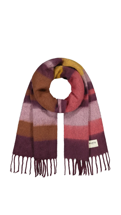 Eluzabeth Scarf Aubergine by Barts