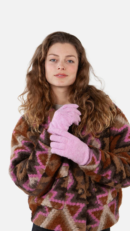 Witzia Gloves Dusty Pink by Barts