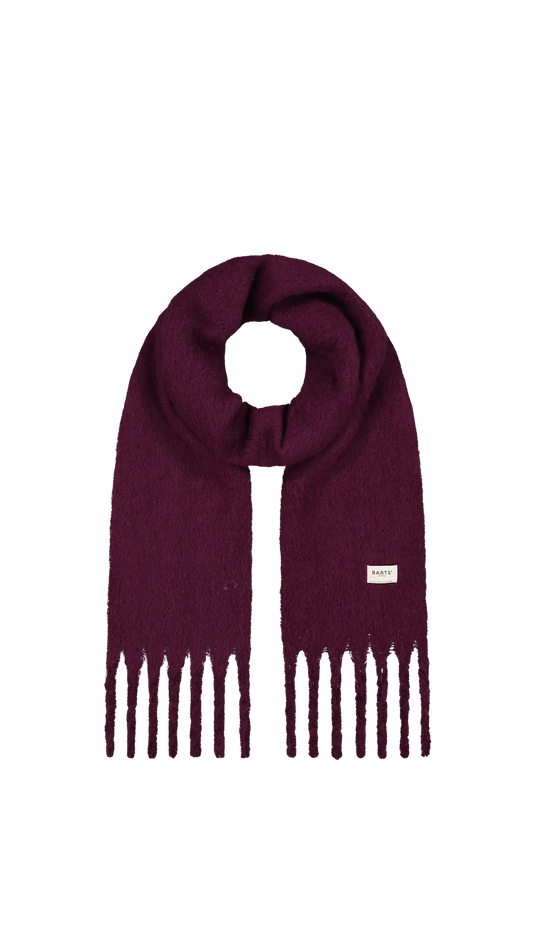 Kerrida Scarf Aubergine by Barts