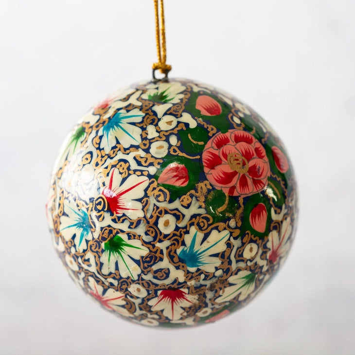 Turquoise & Pink Christmas Baubles