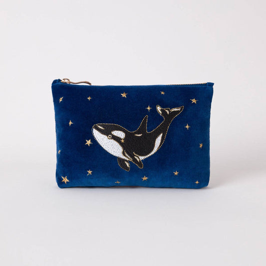 Orca Mini Pouch: Cobalt / Velvet