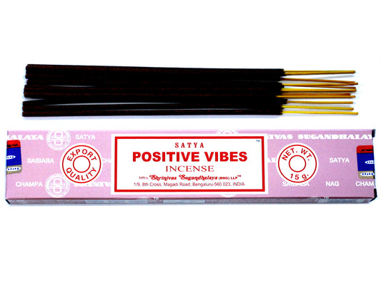 Satya Positive Vibes Incense Sticks