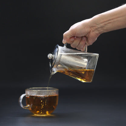 Large Glass Infuser Teapot