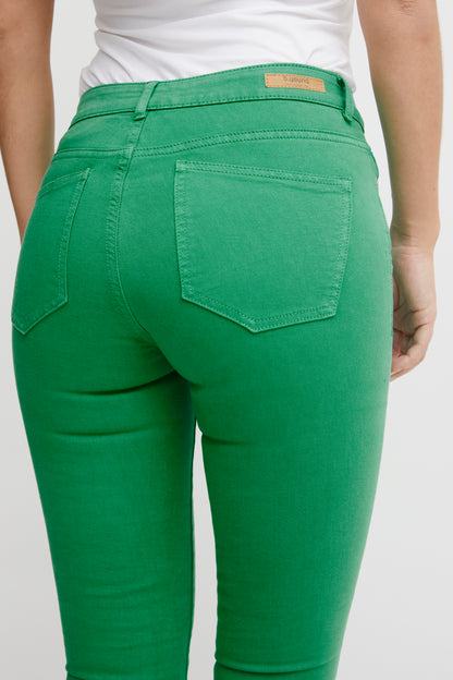 b.young Green Skinny Jeans