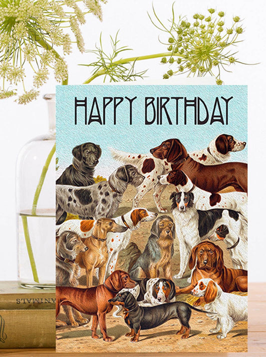Madame Treacle Dog Birthday Card