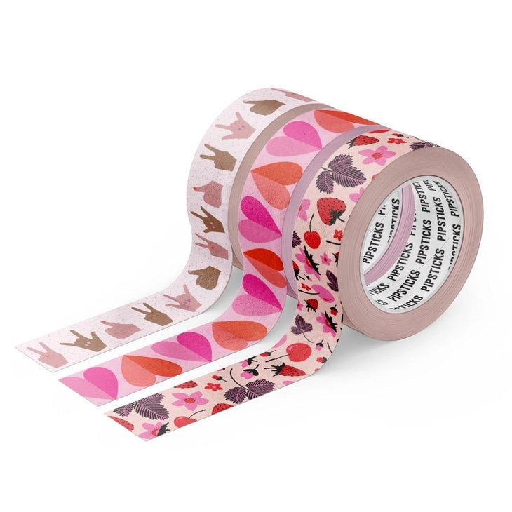 Washi Tape Set - Pinks