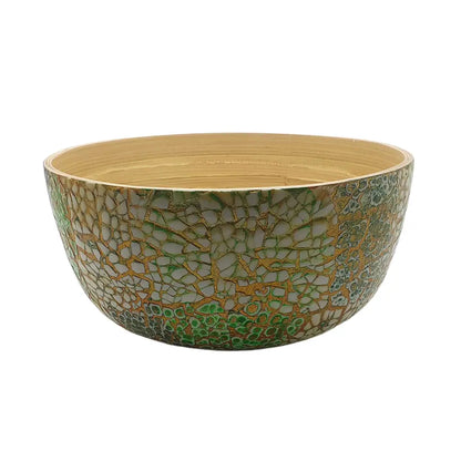 Bamboo Salad Bowl- Green
