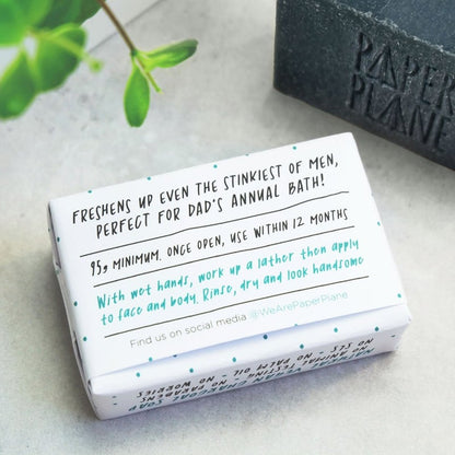 EMERGENCY DAD SOAP 100% NATURAL VEGAN